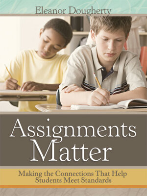 cover image of Assignments Matter